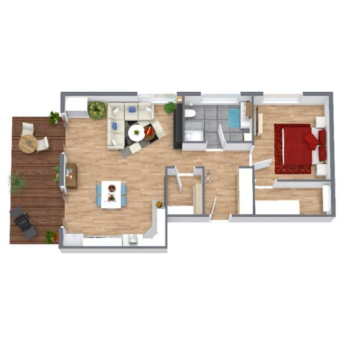 3D-Grundriss